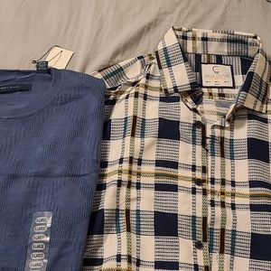 Men sweater and shirt